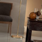 CJ104 BROWN FLOOR LAMP